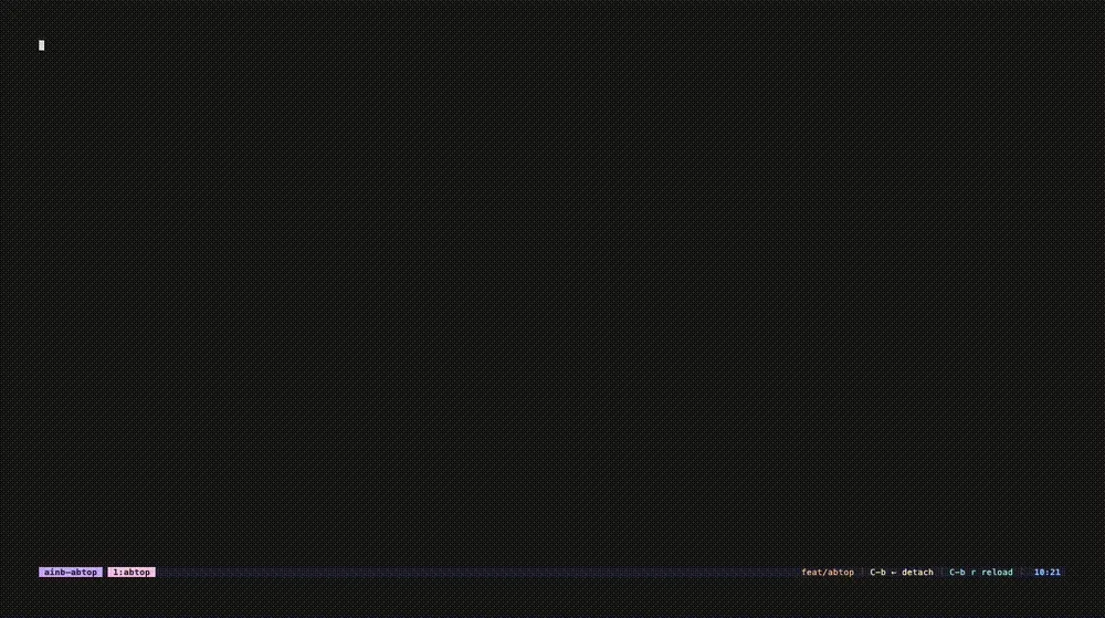 abtop live agent monitor